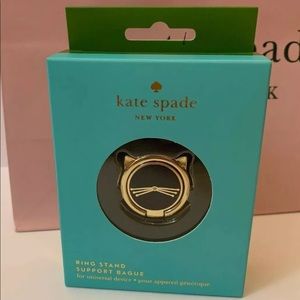 Brand New KATE SPADE Phone Cat Ring Stand 8ARU2731
